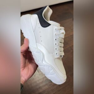 Alexander McQueen White and Black Women's Sneakers